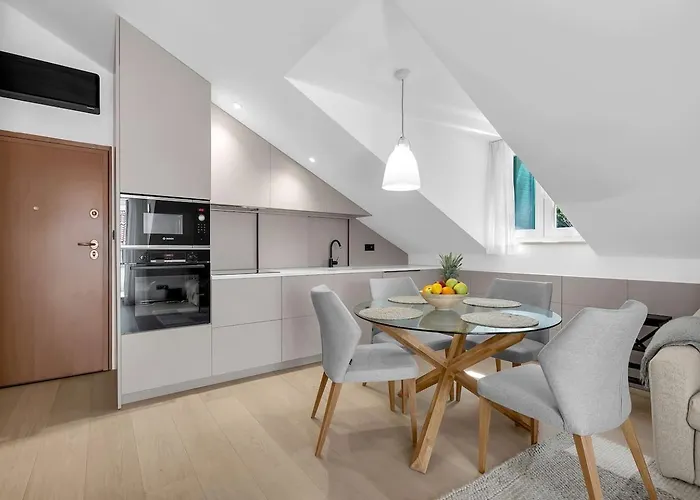 Apartament Penthouse Nikolina-50m To Beach! - Exklusiv