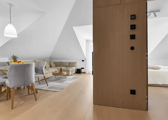 Lägenhet Penthouse Nikolina-50m To Beach! - Exklusiv *